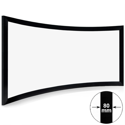 Gebogener Kinoleinwand