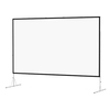 DA -Lite Fast Fold Deluxe Folding Frame / Truss Grey Heck Projector -Bildschirm - 180 "Diag.