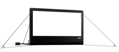 Airscreen Classic Outdoor Outdoor Inblodable Movie Screen 52ft x 26 Fuß (16 m x 8 m) für bis zu 3.000 Zuschauer