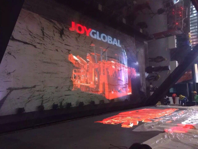 Großgröße 8m Haustier -Hologramm -Projektionsfolie für die Handelsshow