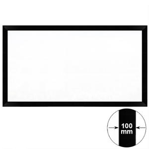 120-Zoll-Großkino-Projektionswand aus Aluminium mit festem Rahmen